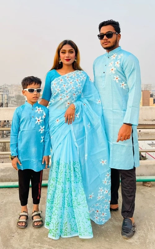 চোখ ধাঁধানো ডিজাইনের ফ্যামিলি সেট