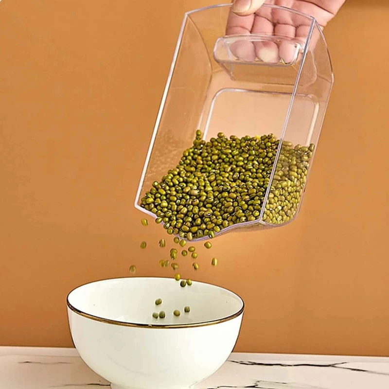 6 Grid Storage Container, 360° Rotating Dry Food Dispenser