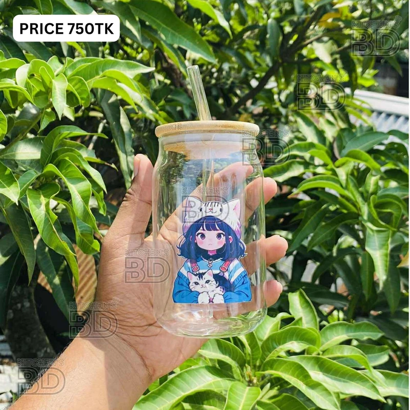 Animated Glass Drink Pot – Fun Meets Function for Every Sip