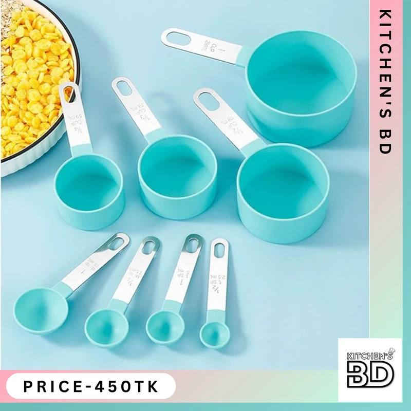 8-Piece Measuring Cup & Spoon Set