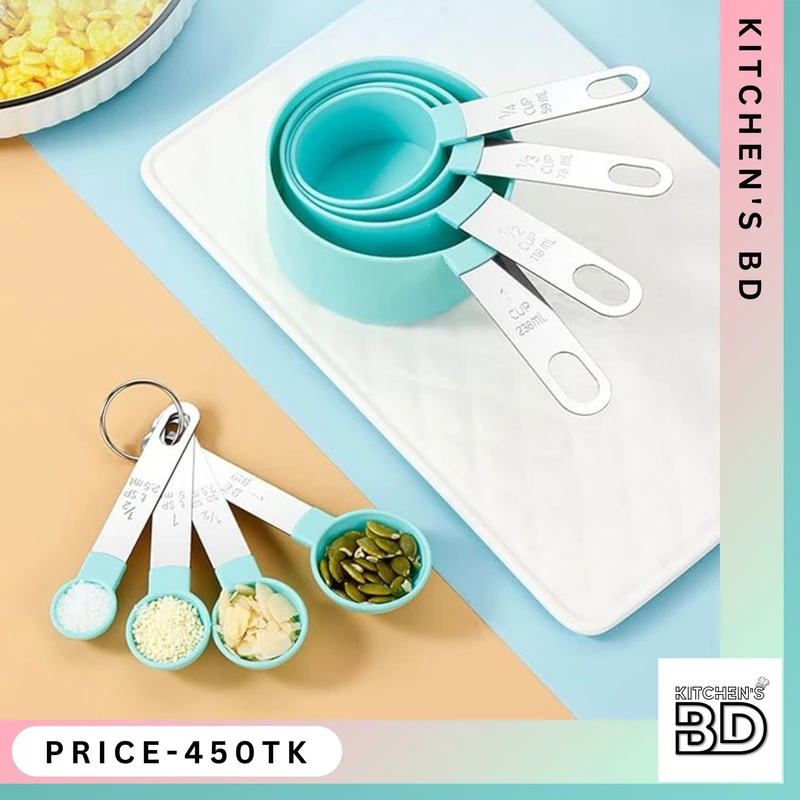 8-Piece Measuring Cup & Spoon Set