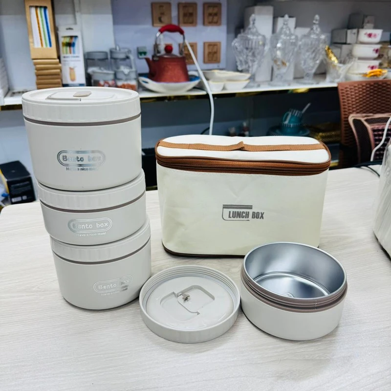 4Pcs Stainless Steel Lunch Box - Image 5