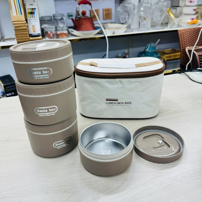 4Pcs Stainless Steel Lunch Box - Image 7