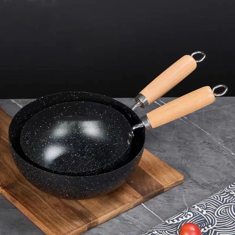 Non Stick Frying pan with wooden Handle