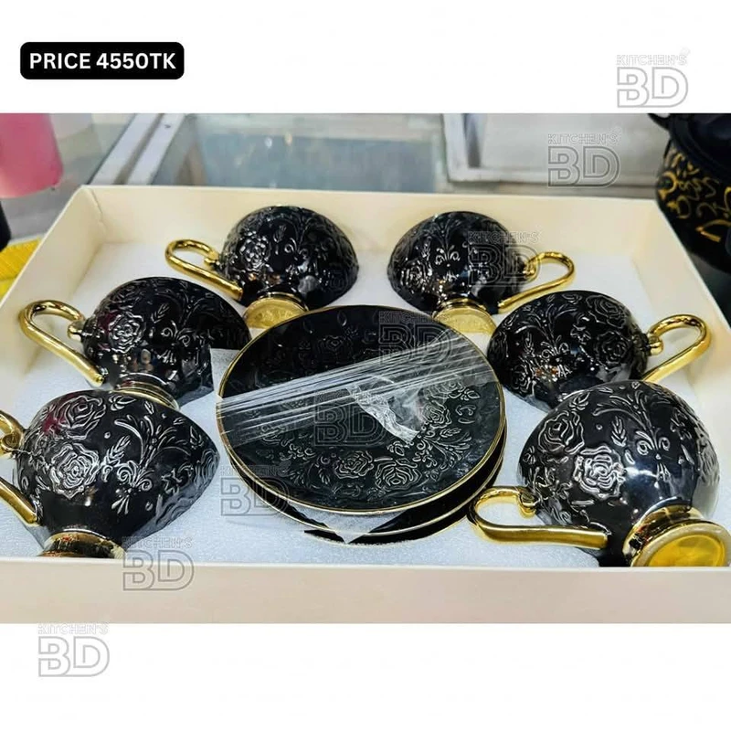 Piece Ceramic Cup Set – Elegance for Every Sip