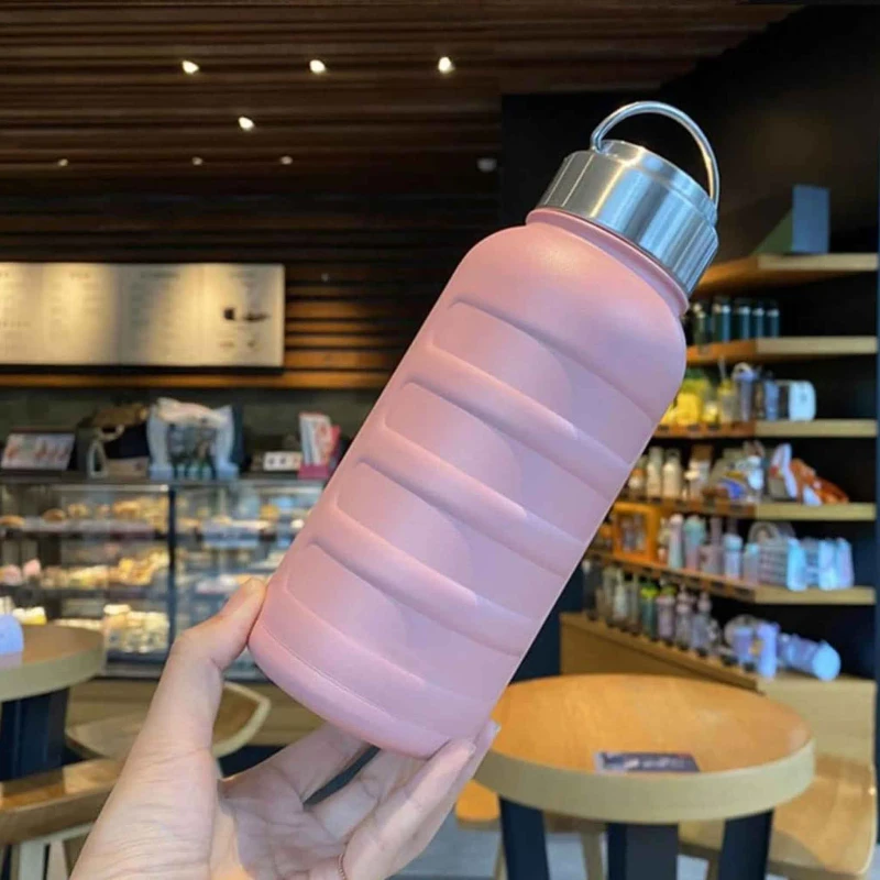 800 ML Stainless Steel Thermos Portable Sport Bottle