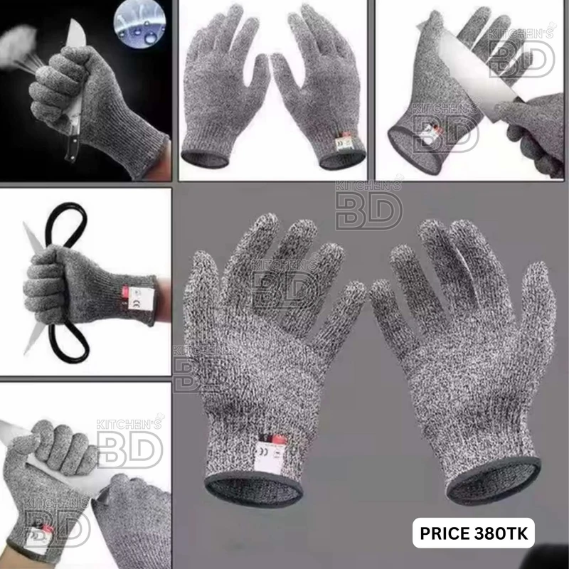 Cut-Resistant Hand Gloves – Safety First in the Kitche