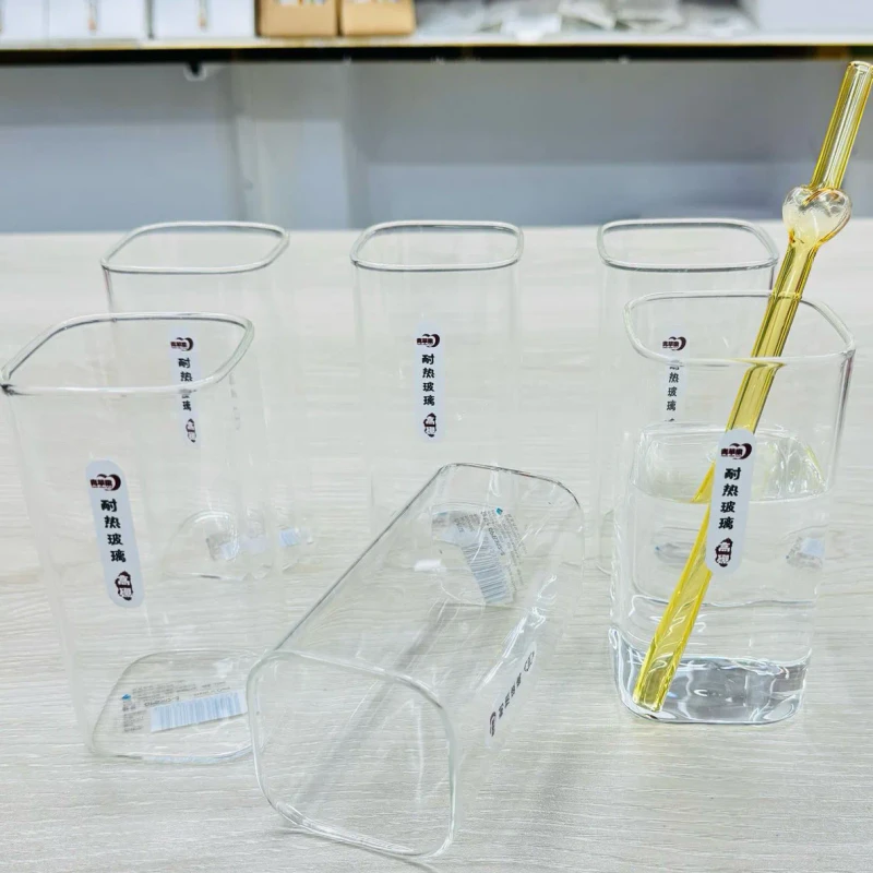 6pcs Square borosilicate Glass Set - Image 3