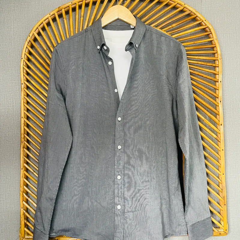 Y/D Soft Black Stripe Shirt