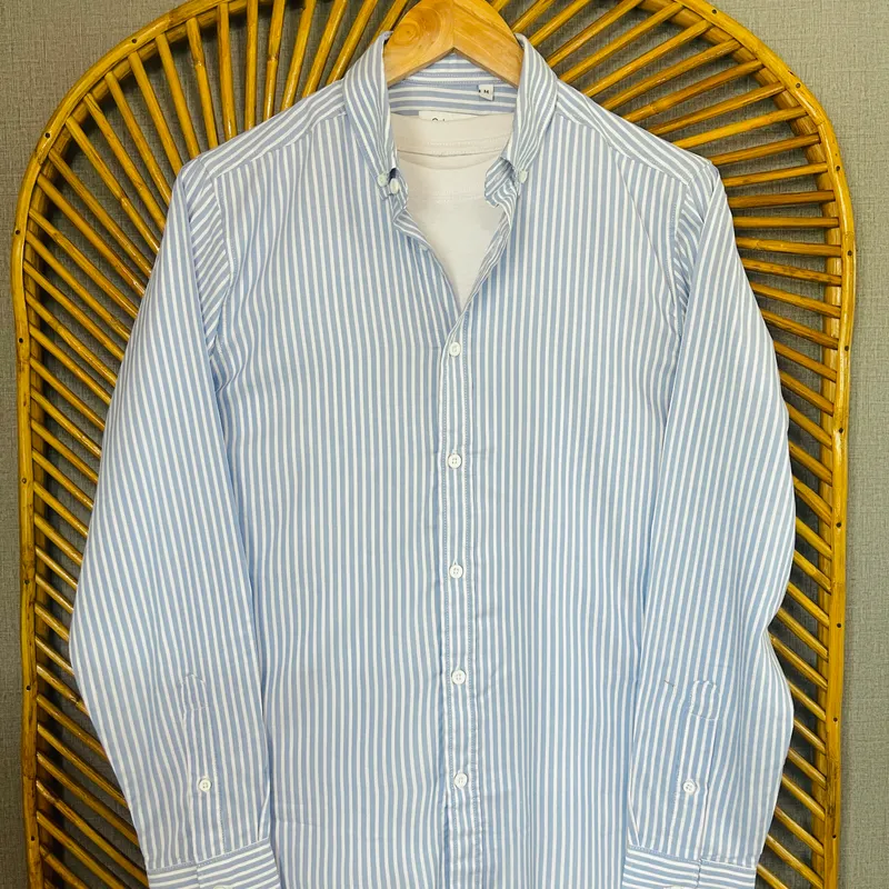 Blue White Stripe Shirt