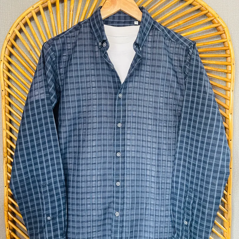 Light Check Blue Shirt