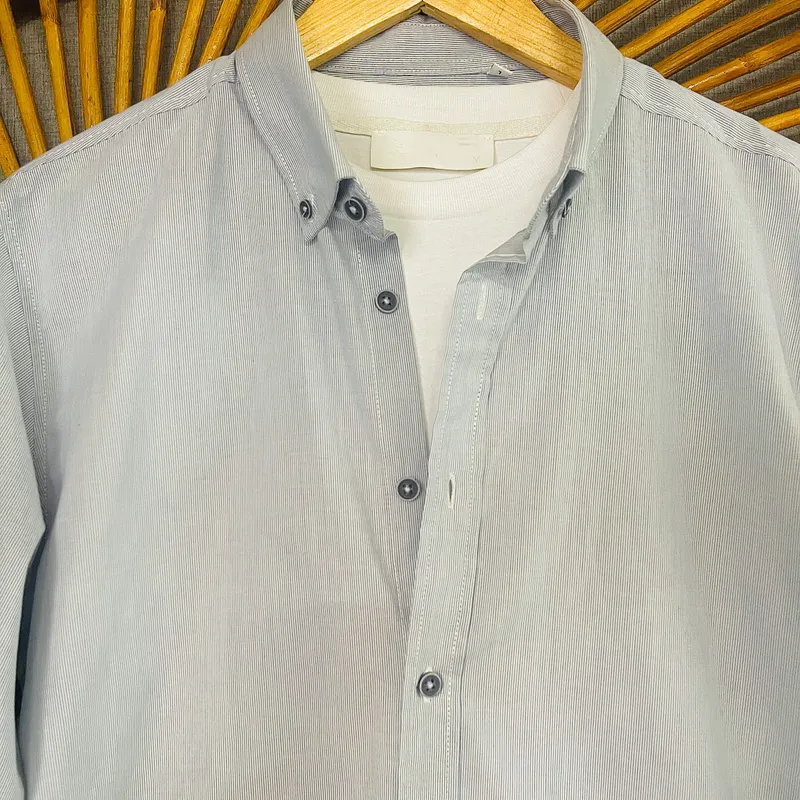 Y/D Light Blue Stripe Shirt