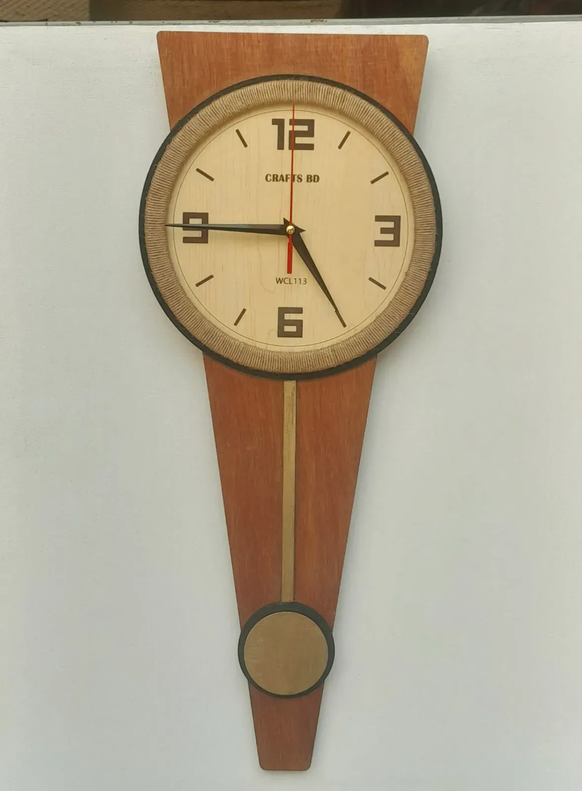 premium wooden clock - Thumbnail 4