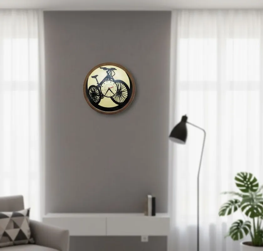 unique Wooden Wall Clock