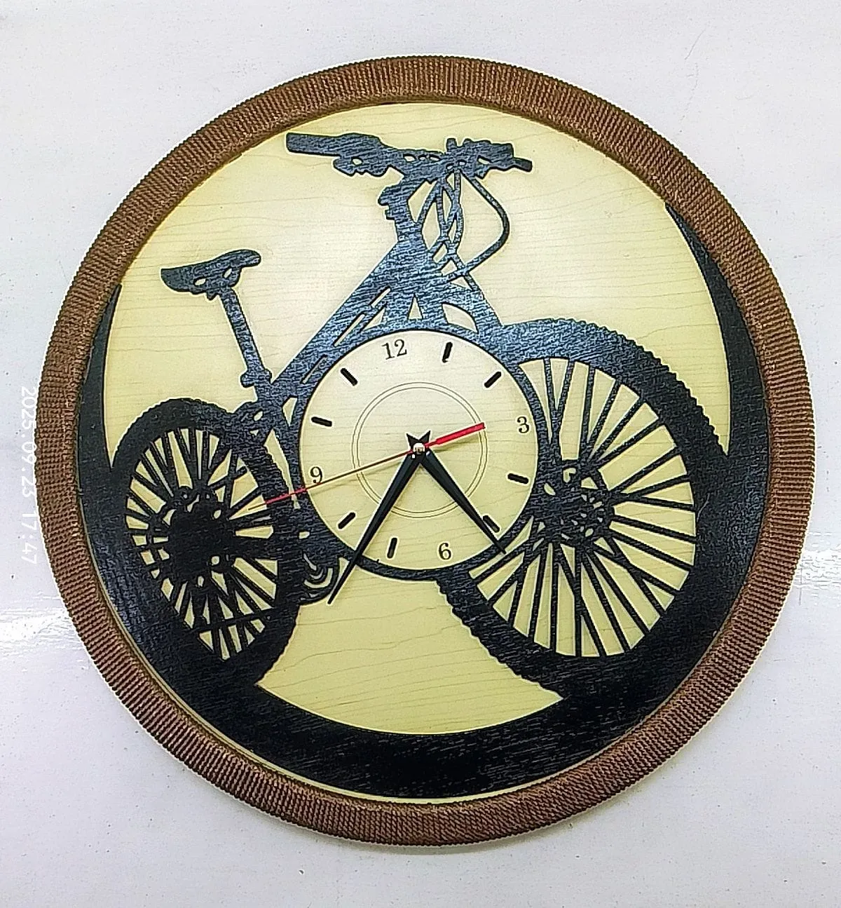 unique Wooden Wall Clock