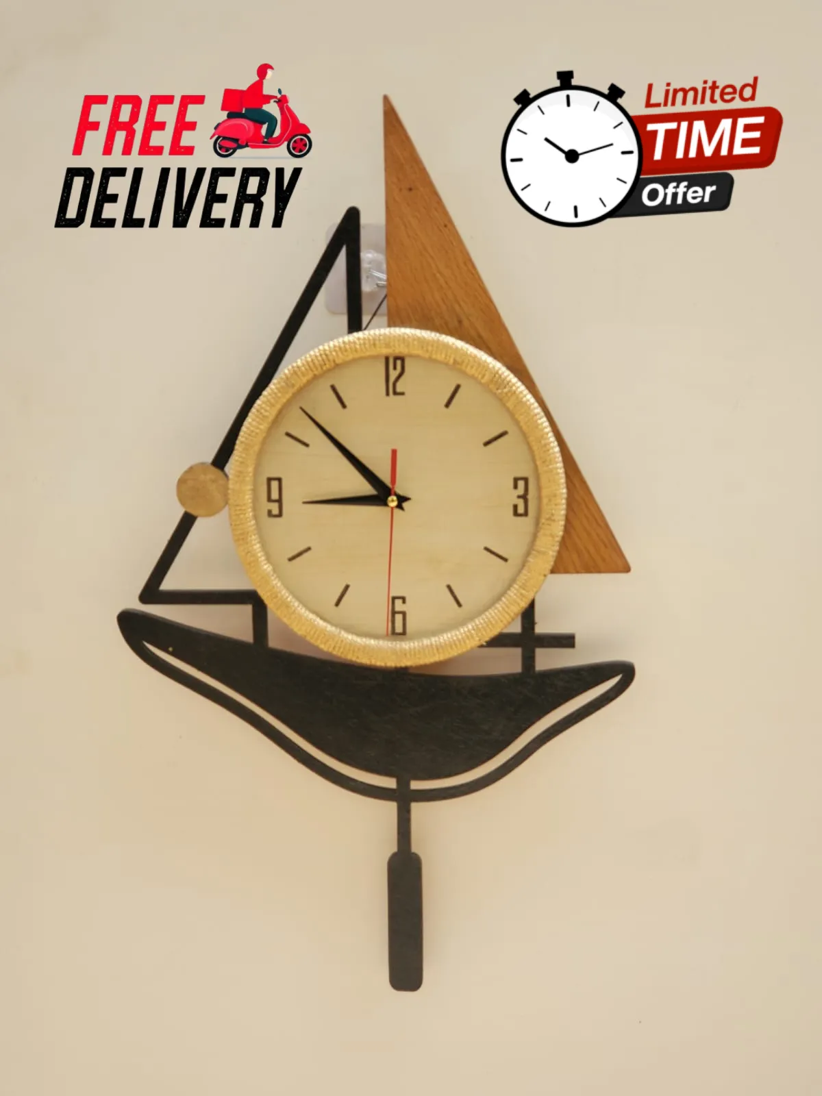prmiyam wall clock