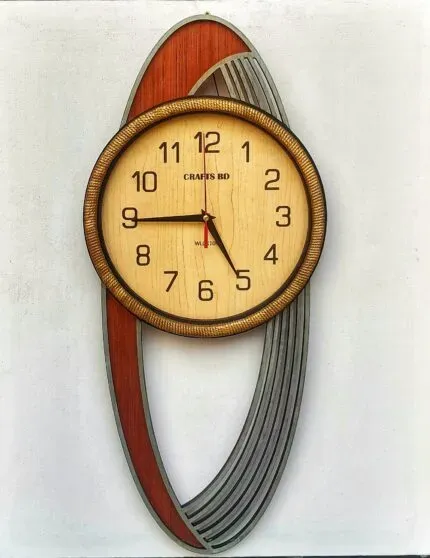 wooden wall clock - Thumbnail 6