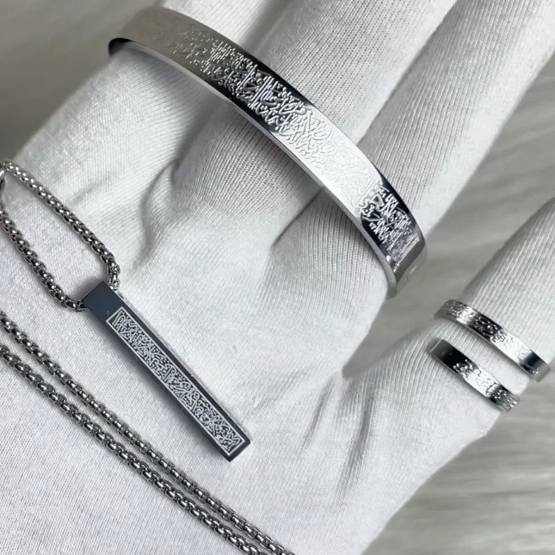 ✨🔥Bracelet + Chain + Ring – Kroydeal 3 in 1 Retro Combo!  ⛓️ - Image 3