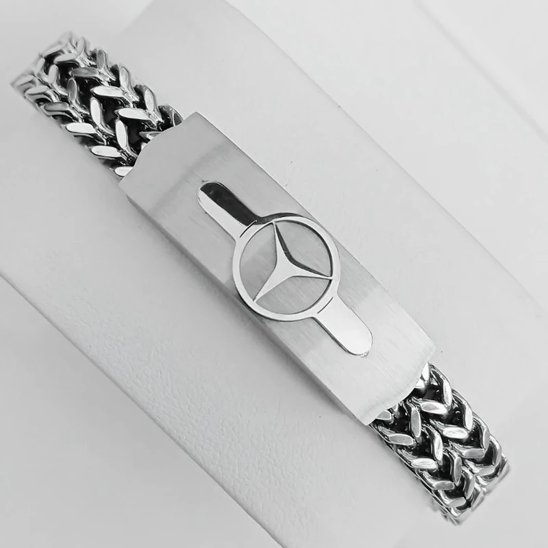 Artistry Raven silver Cuban Chain Bracelet