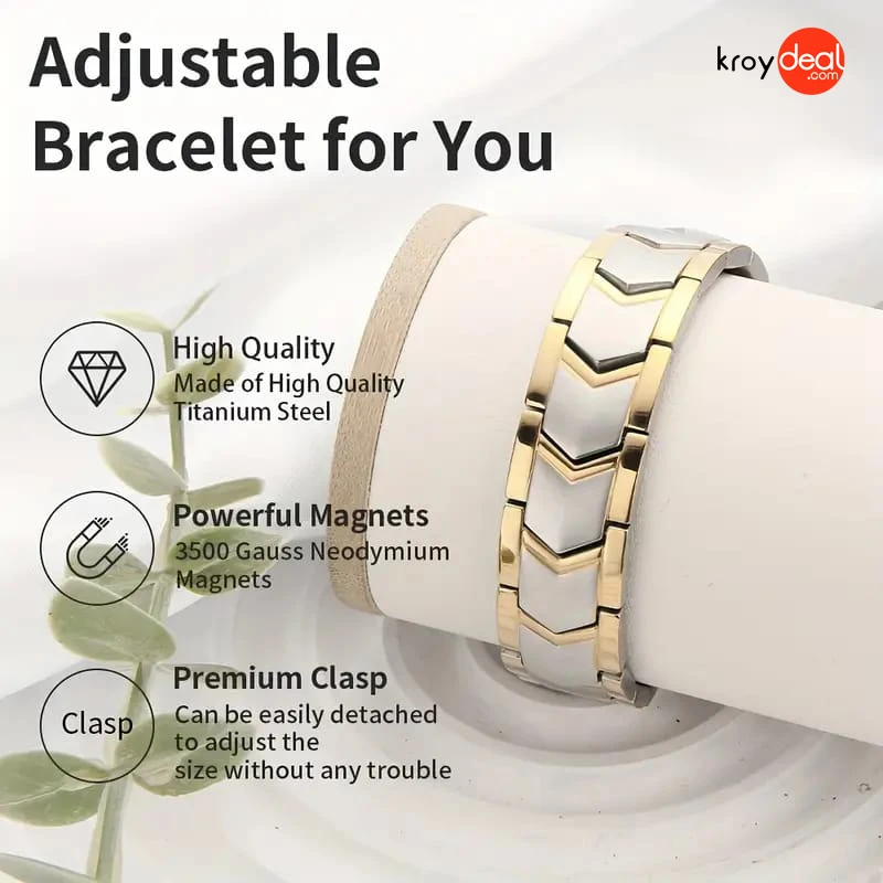 Titanium Magnetic Bracelet - Image 4