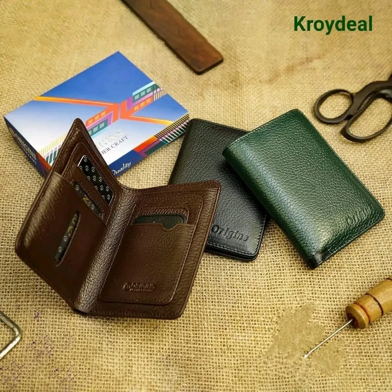 Antique Brown Leather Wallet