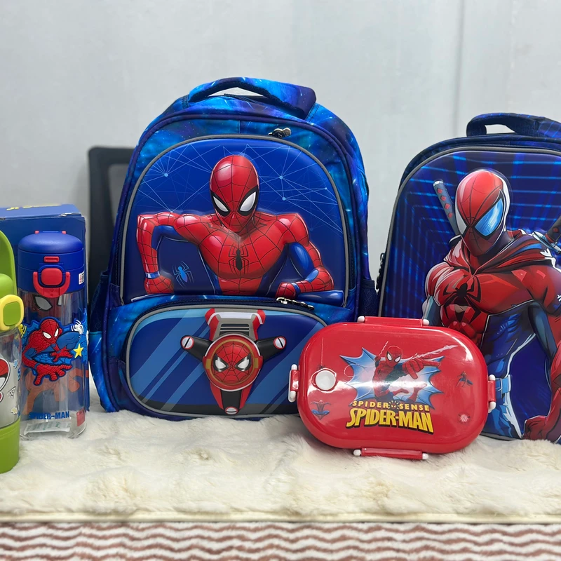 Kids Combo package Bottle,bag,Tiffinbox
