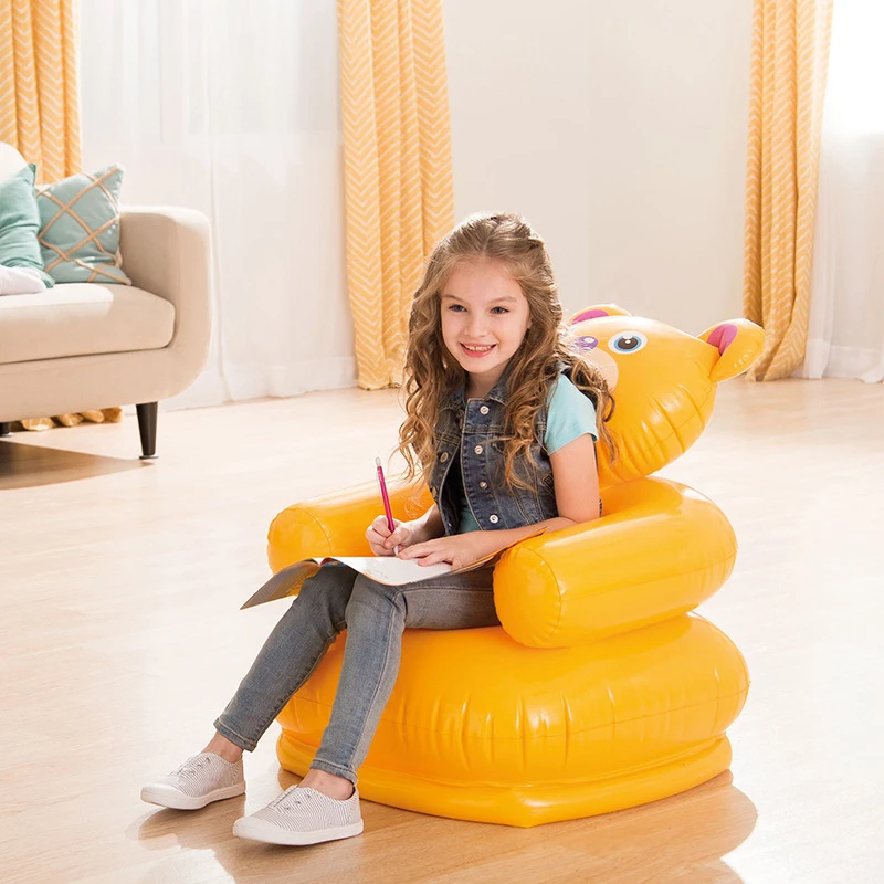 Intex 68556 Cute Animal-Shaped Inflatable Kids Sofa