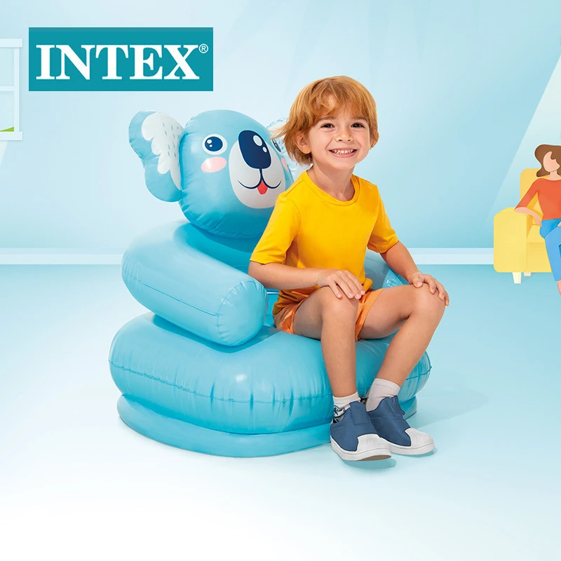 Intex 68556 Cute Animal-Shaped Inflatable Kids Sofa - Image 5
