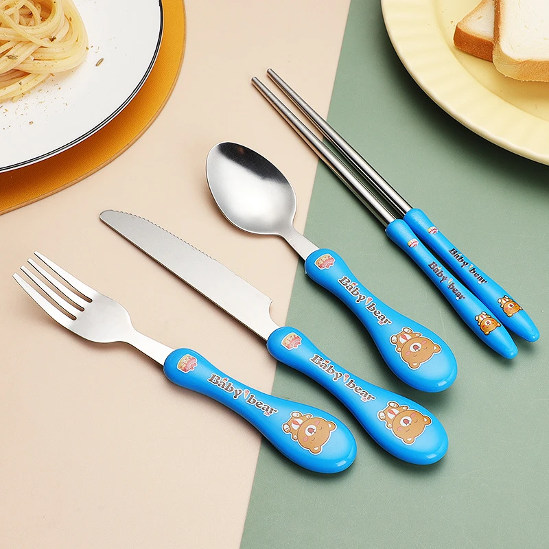 Greedy Bear Portable Stainless Steel Cutlery Set - Image 3