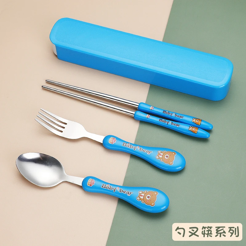 Greedy Bear Portable Stainless Steel Cutlery Set - Image 5