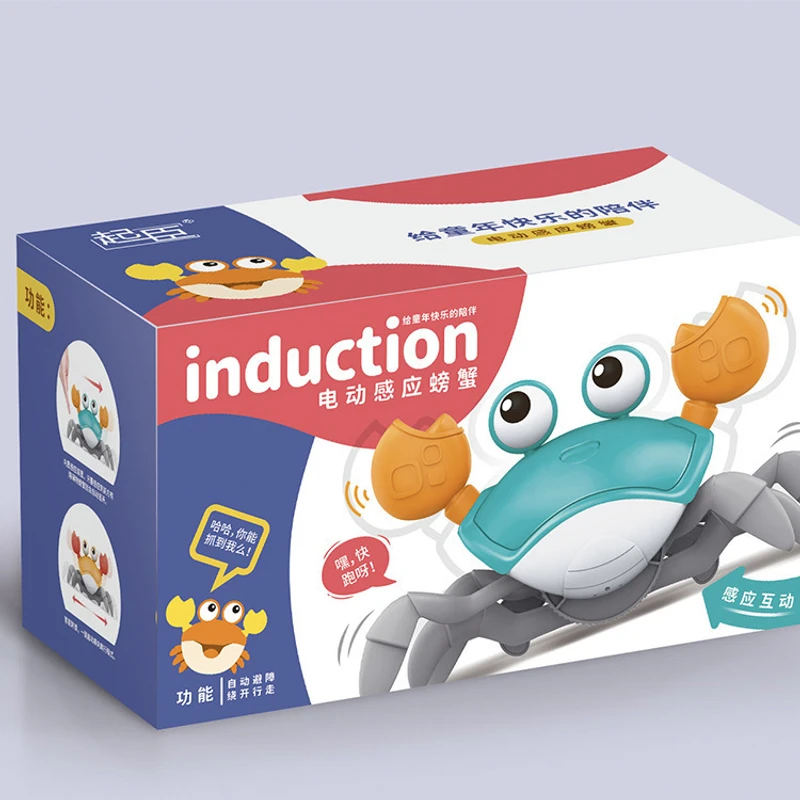 Gesture-Controlled Electric Crab Toy for Kids