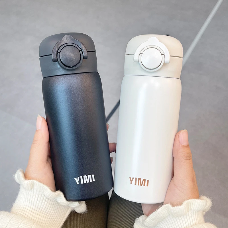 YIMI Simple Stainless Steel Thermos Bottle