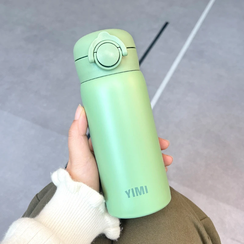 YIMI Simple Stainless Steel Thermos Bottle - Image 4
