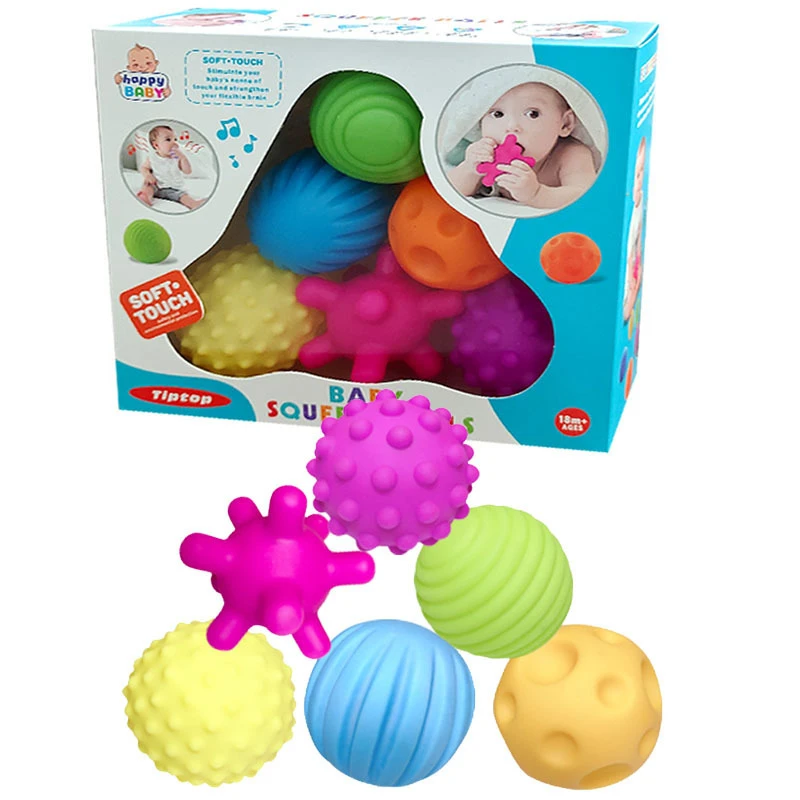 Baby Soft Silicone Sensory Balls