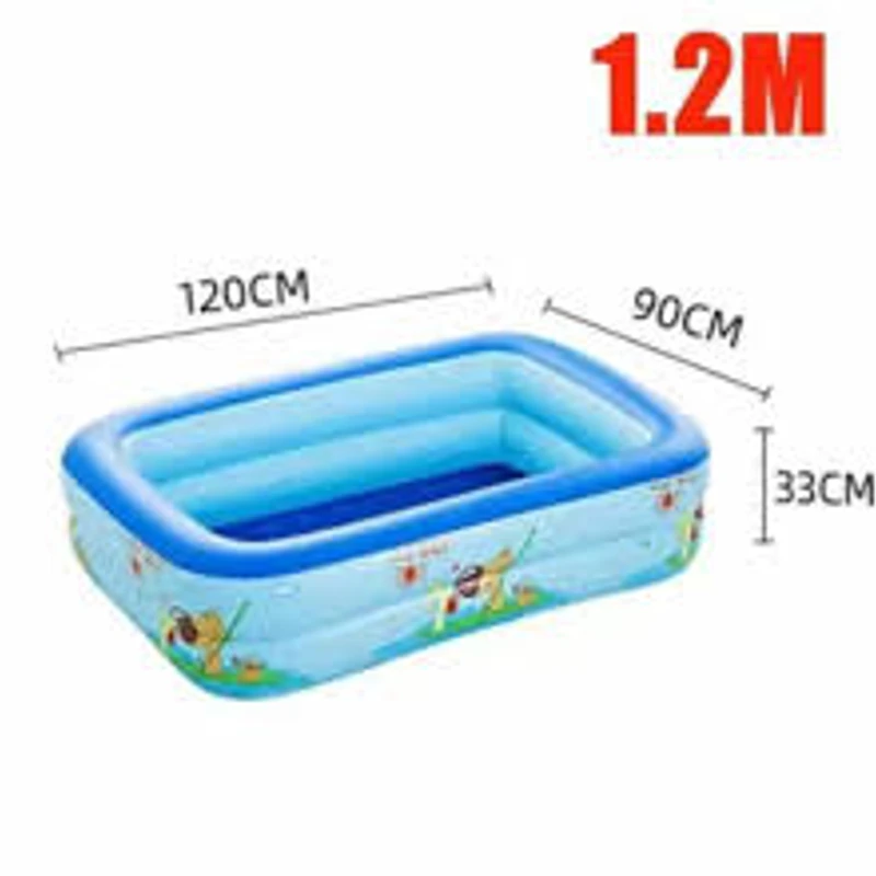 Extra Thick Inflatable Swimming Pool for Kids - Image 7