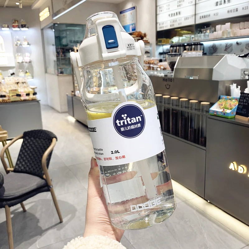 2000ml XILE Large Capacity Water Bottle for Women