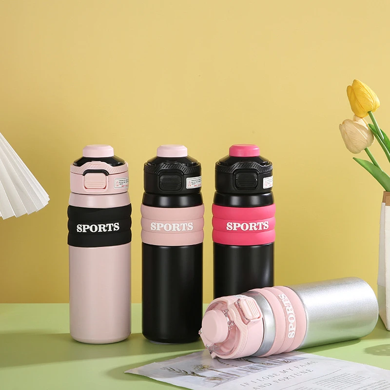 316 Stainless Steel Inner Hot & Cold Sports Water Bottle – Large Capacity, Leak-Proof, Ideal for Outdoor & Gym Use