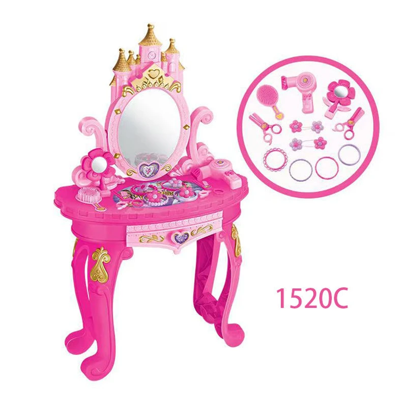 Kids Princess Vanity Set with Trolley - Image 5