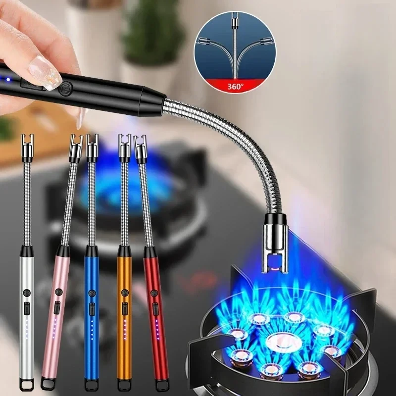 Electric Pulse Plasma Lighter USB 360°