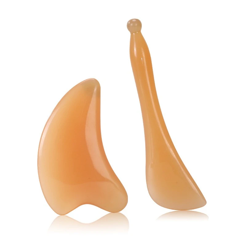 Skin Scraping Resin Gua Sha Massage Board Guasha Plate Face Eye SPA Massager Scrapers Tools For Face Neck Body And Legs - Image 6