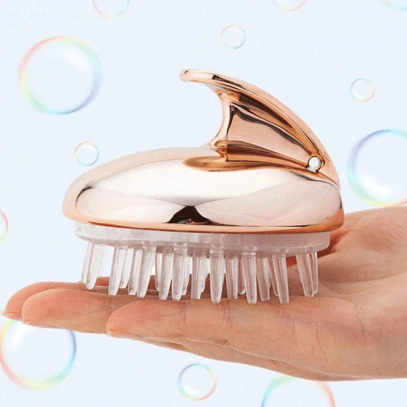 Hair Scalp Massager Shampoo Brush With Soft Silicone Bristles Scalp Hair Care Scrubber Contorl Dandruff Hair&Head Bath Washing Brush for Men and Women - Image 6