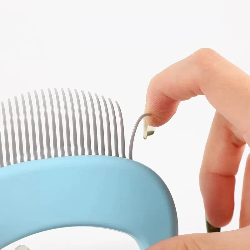 Cat Grooming Brush Massager Tool Adoreable Cat Comb Hire Romover Clearner for Kitten Cats Pet Products - Image 6