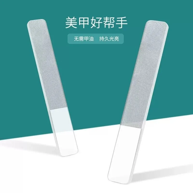 Nano Glass Nail Files Buffer Crystal Transparent Sanding Polishing Grinding Nail Block Durable Pedicure File Nail Art Tool - Image 3