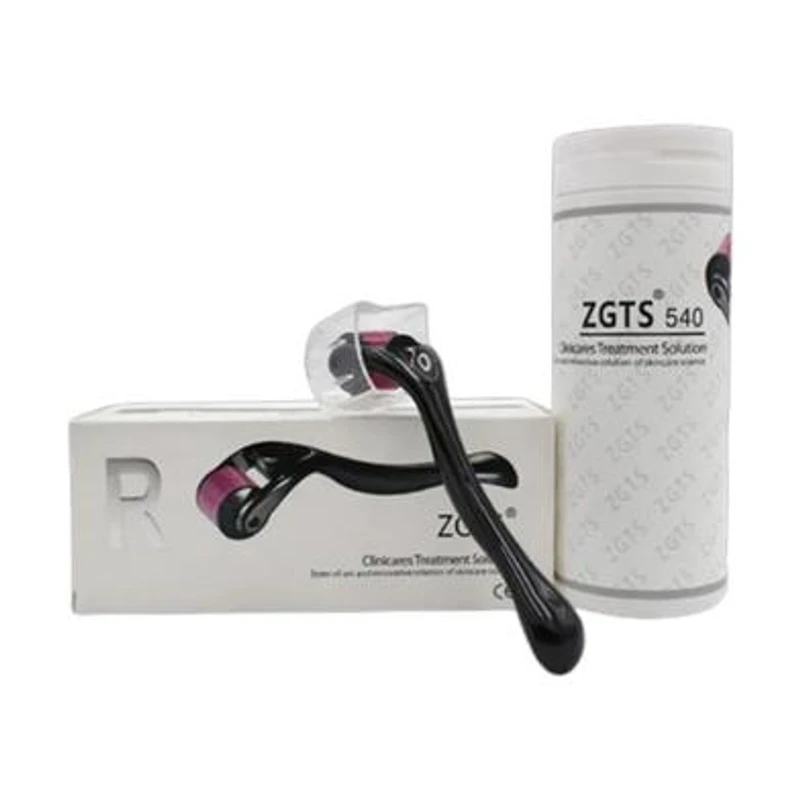 ZGTS Derma Roller 540 Titanium Needles Microroller for Beard, Hair and Face (All Size Available) - Image 4