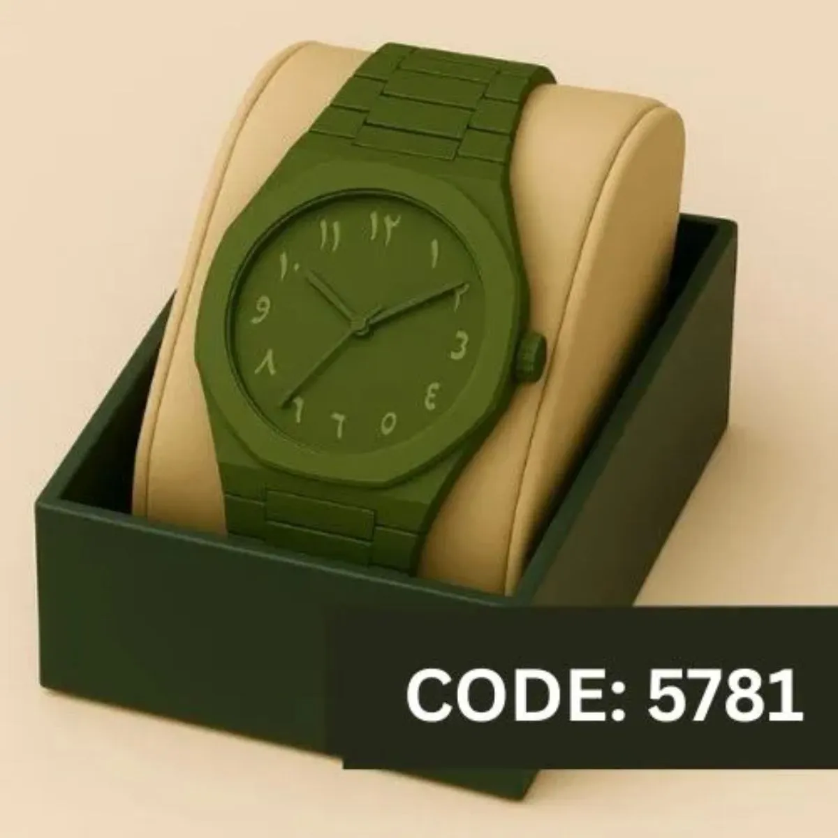 Arabic Plastic Carbon Fiber body Watch FULL JOLPAI COLOUR WATCH