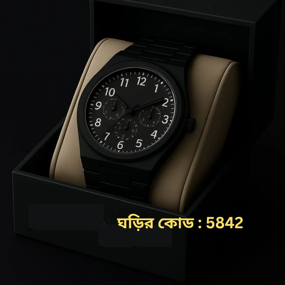 Arabic Plastic Carbon Fiber body Watch Full Black Colour Watch Dial one two three mix chornograf