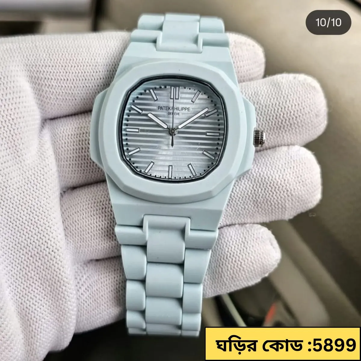 ROMAN WATCH MODEL 9090 SKY BLUE  COLOUR WATCH FOR MAN