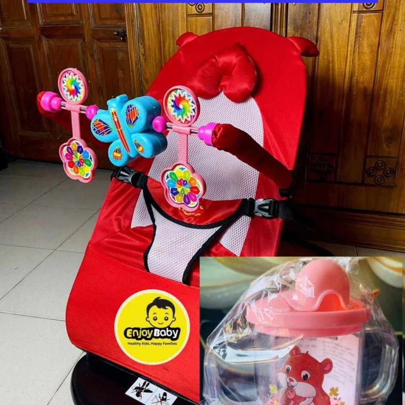 Baby Bouncer With Mumpot & Pillow
