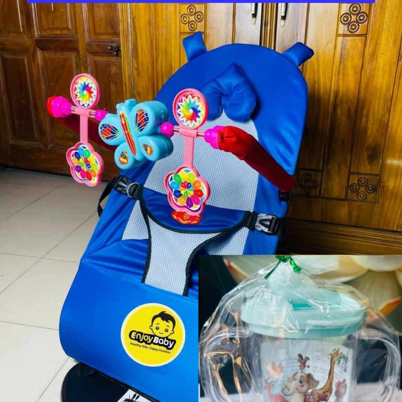 Baby Bouncer With Mumpot & Pillow