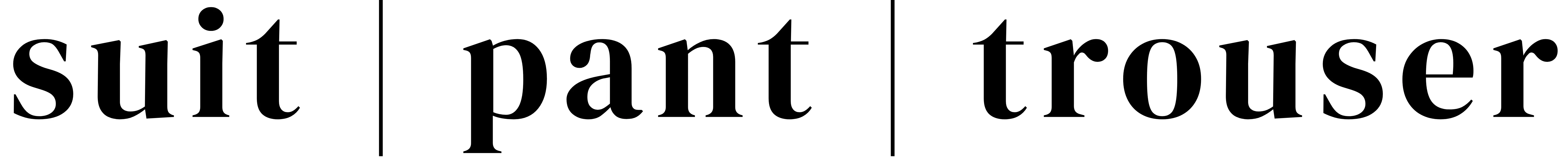 category banner
